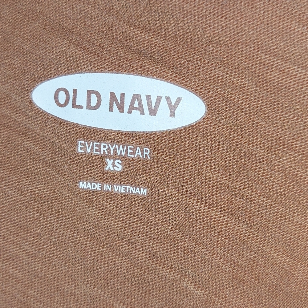 NWT Old Navy XS Orange Relaxed Tank Top - Picture 2 of 6